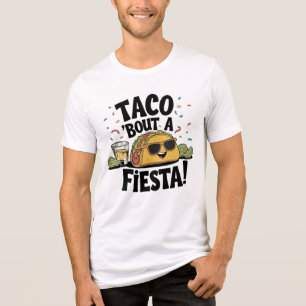 Taco 'Bout A Fiesta! Cinco de Mayo Tri-Blend Shirt