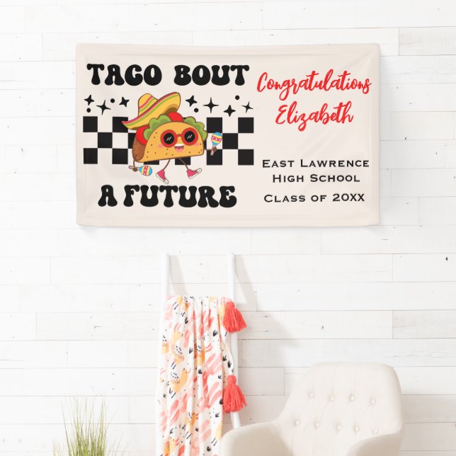 Taco Bout a Future Fiesta Abschluss Banner (Insitu)
