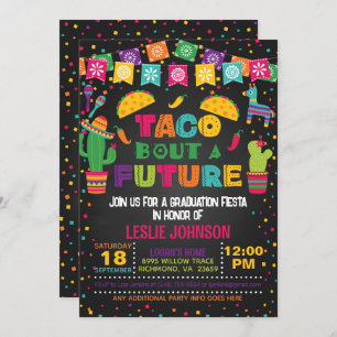 Taco Bout a Future Invasion - Blk Einladung