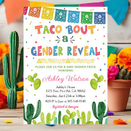 Taco 'Bout a Gender Reveal Party Invite Einladung