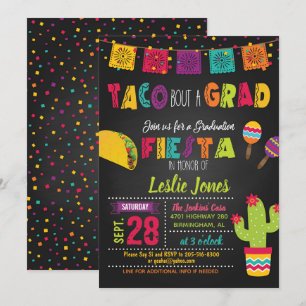 Taco Bout a Grad Abschluss Einladung