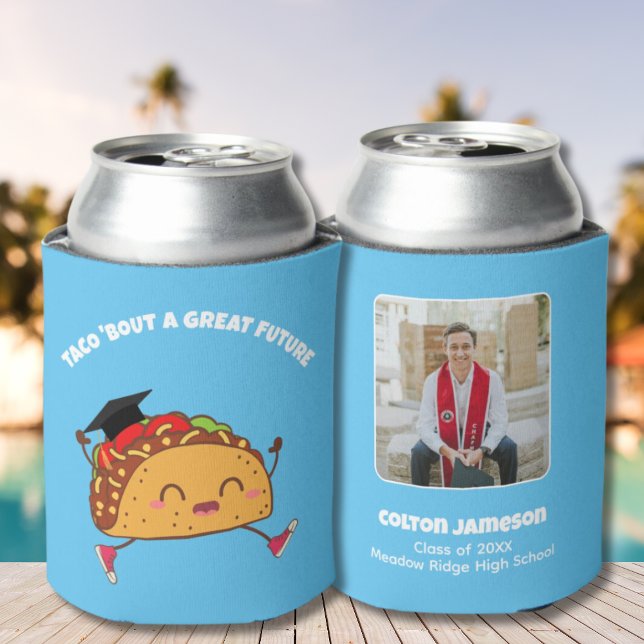 Taco Bout a Great Future Fiesta Graduation Party Dosenkühler (Taco Bout a Great Future Fiesta Graduation Party Can Cooler)