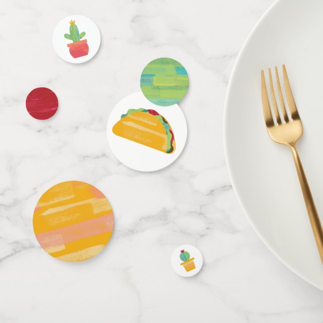 Taco Bout a Party Confetti Konfetti (Gruppe)