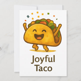 Taco 'Bout a Party Cute Fiesta Birthday Invitation Einladung