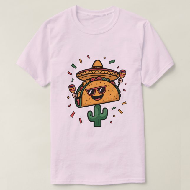 Taco "Bout a Party! T-Shirt (Design vorne)