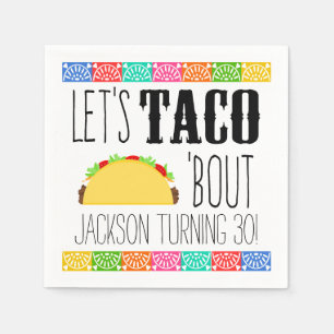 Taco 'Bout Birthday Party Serviette