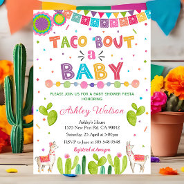 Taco 'Bout eine Baby Shower Einladung Fiesta Einla