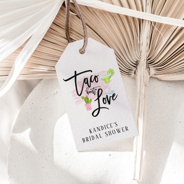 Taco Bout Liebe Brautparty Geschenkanhänger (Von Creator hochgeladen)