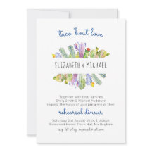 Taco Bout Liebe Cacti Fiesta Probe Abendessen