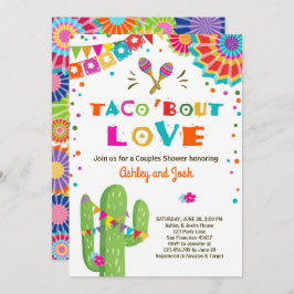Taco Bout Liebe Fiesta Paare Dusche Einladung