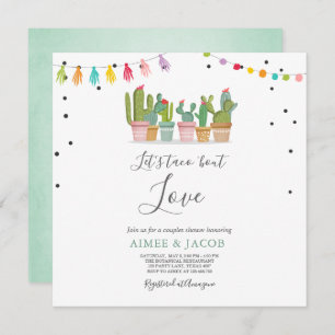 Taco Bout Liebe Fiesta Paare Dusche Einladung Kakt