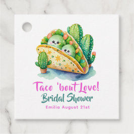 Taco 'Bout Liebe! Letztes Party Brautparty Geschenkanhänger