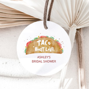 Taco 'Bout Liebe Wedding Brautparty Fiesta Geschenkanhänger