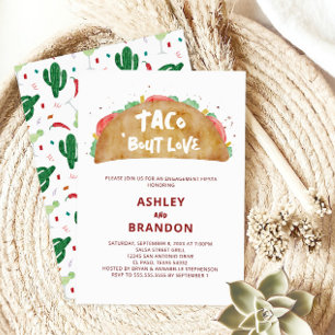 Taco 'Bout Liebe Wedding Engagement Party Fiesta Einladung