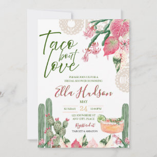 Taco Bout Love Brautjungfern-Einladung Einladung
