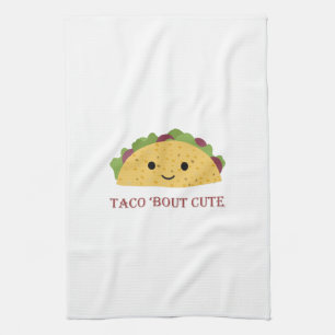 Taco Bout Niedlich Kawaii Taco Geschirrtuch