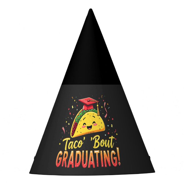 Taco 'Bout Schließen Abschluss Cinco De Mayo Partyhütchen (Vorderseite)