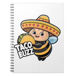 Taco Buzz Bumble Bee Notizblock