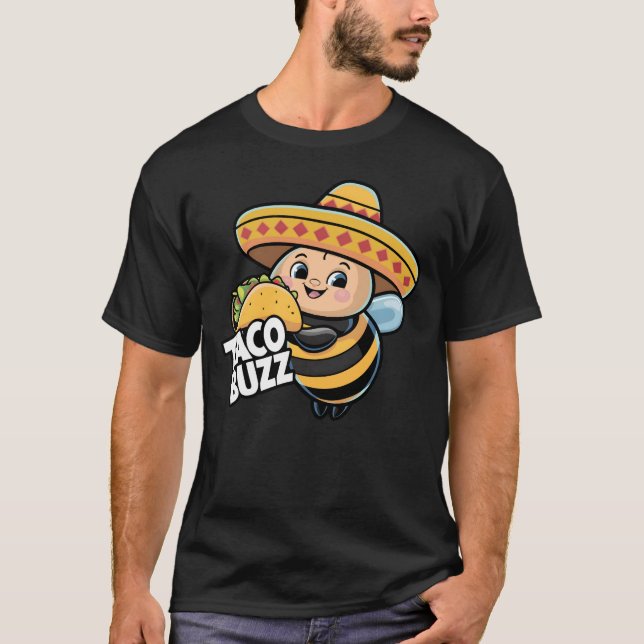 Taco Buzz Bumble Bee T-Shirt (Vorderseite)