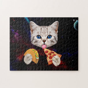 Taco, Cat and Pizza Puzzle