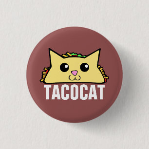Taco Cat Button