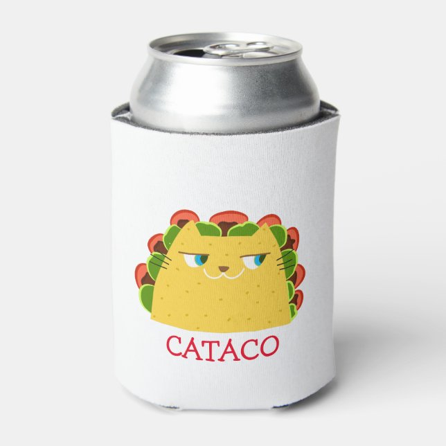 Taco Cat Dosenkühler (Kanne Vorderseite)