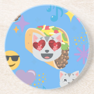 taco cat emoji untersetzer