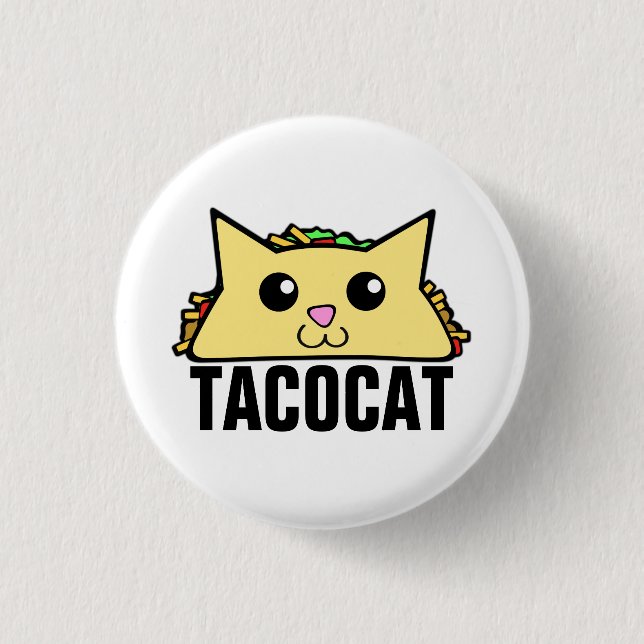 Taco Cat II Button (Vorderseite)