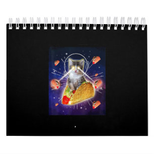 Taco Cat Laser Eyes Kalender