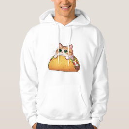 Taco Cat | Niedliche Kitty in einem Taco | Zweckmä Hoodie