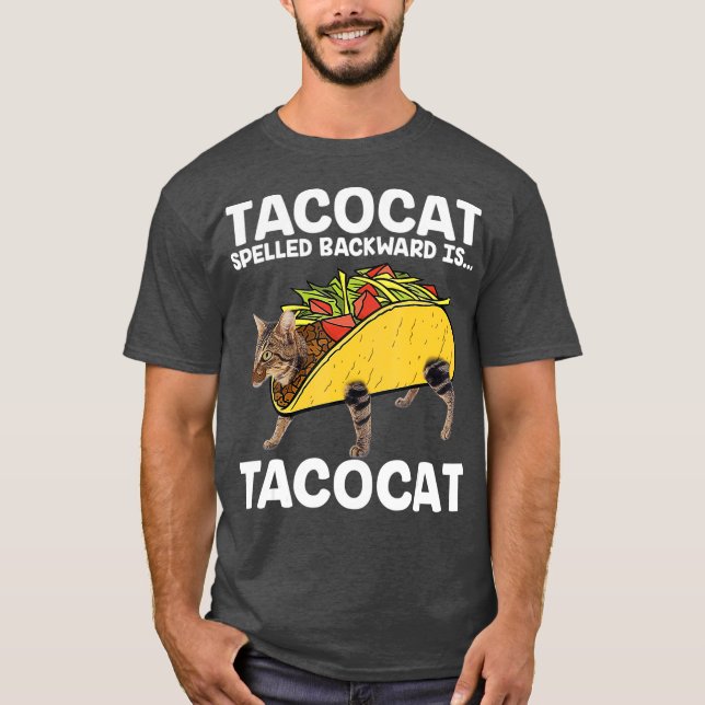 Taco    CatTacocat rückwärts geschrieben Tacocat T-Shirt (Vorderseite)