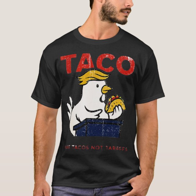 TACO Chicken Subtle FDT-Foto T-Shirt (Vorderseite)