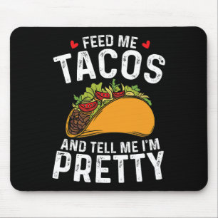 Taco Cinco De Mayo Funny Boys Girls Men Women Mexi Mousepad