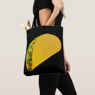 TACO DESIGNER TOTE BAG PURT