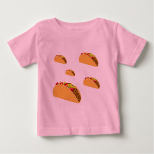 Taco Dienstag Design - Baby Fine Jersey T - Shirt