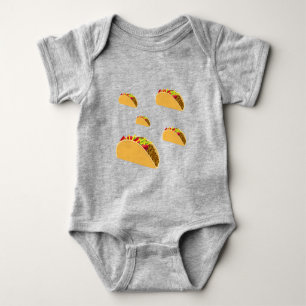 Taco Dienstag Design - Baby Jersey Bodysuit Strampler