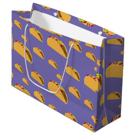 Taco Dienstag Design - Geschenktasche - Groß Große Geschenktüte