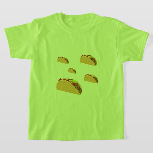 Taco Dienstag Design - Kids' Basic T - Shirt (Ablage )