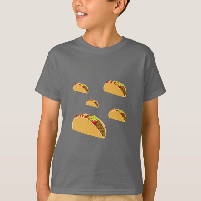 Taco Dienstag Design - Kids' Basic T - Shirt (Vorderseite)