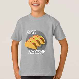 Taco Dienstag Design - Kids' Basic T - Shirt