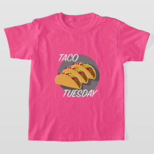 Taco Dienstag Design - Kids' Basic T - Shirt
