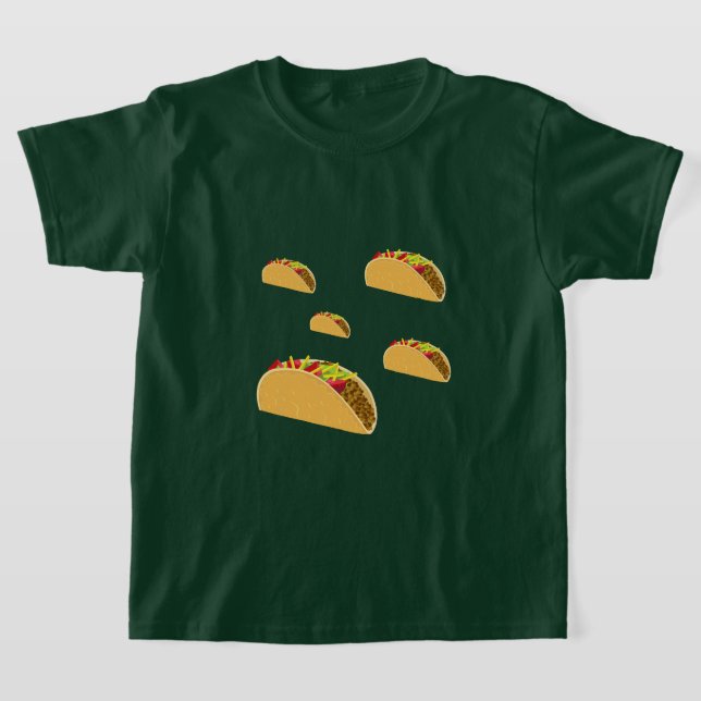 Taco Dienstag Design - Kids' Basic T - Shirt (Ablage )