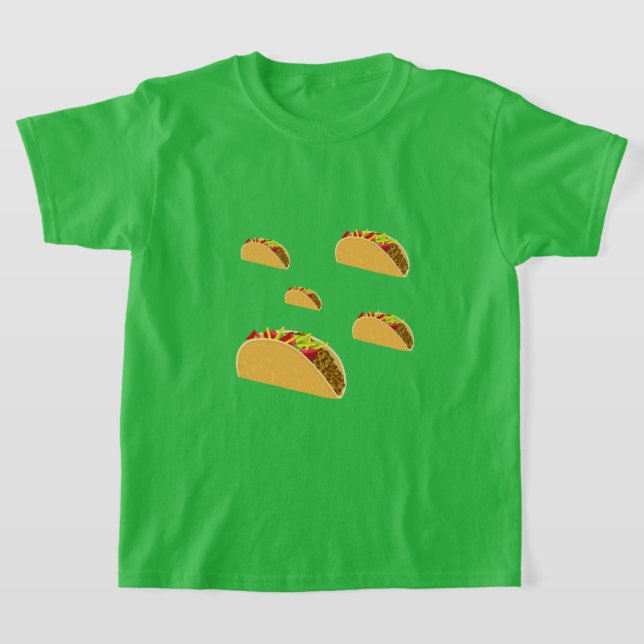 Taco Dienstag Design - Kids' Basic T - Shirt (Ablage )