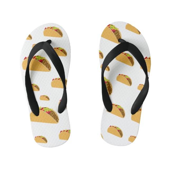 Taco Dienstag Design - Kinder Flip Flops (Fußbett)
