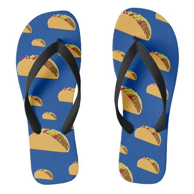 Taco Dienstag Design - Kinder Flip Flops (Fußbett)