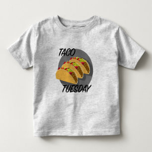 Taco Dienstag Design - Kleinkind Fine Jersey T - S T-shirt