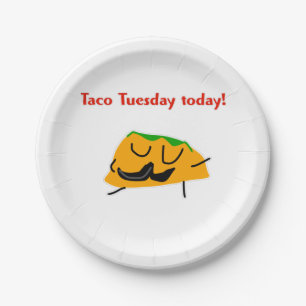 Taco Dienstag heute! Pappteller