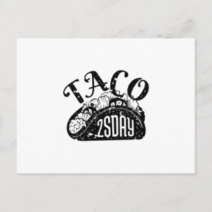 Taco Dienstag Postkarte