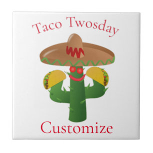 Taco Dienstag Saguaro Cactus Thunder_Cove Fliese
