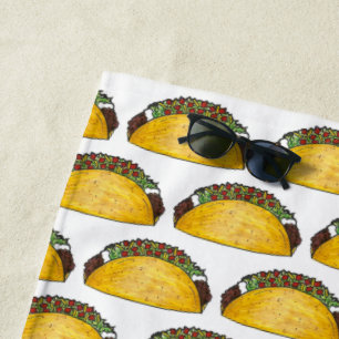 Taco Dienstag Strandtuch